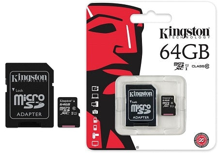 Kingston 64GB - Micro SD Card