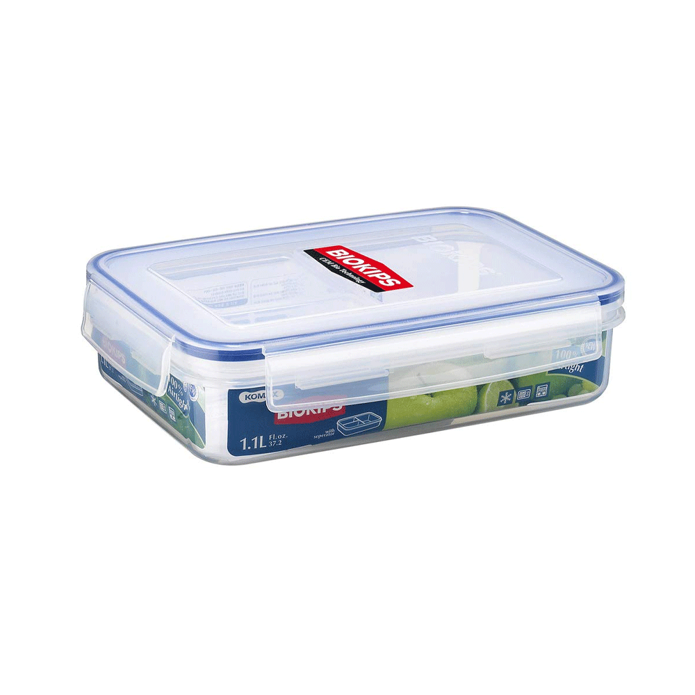 Komax BOX RD4 1.1L – Portion Control, Leak Proof, BPA-Free – Storage & Organization | Perfect for Meal Prep