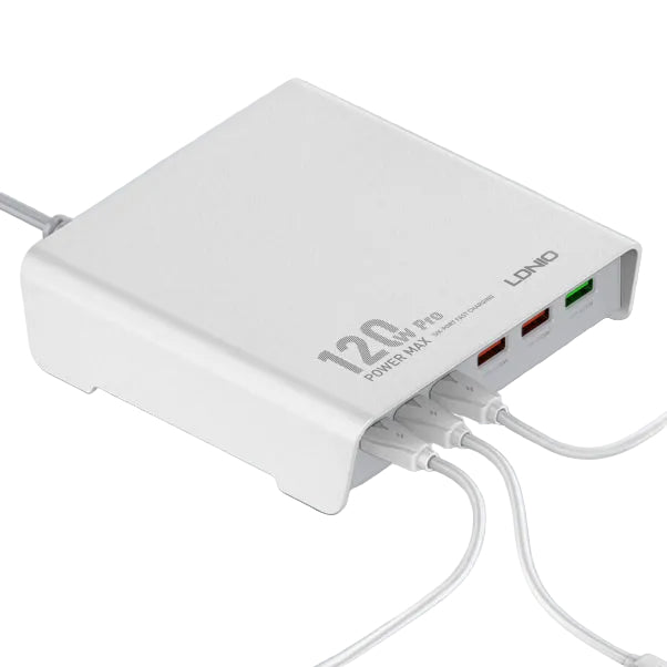 LDNIO 120W Multi-ports Desktop Charging Station Q605