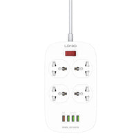 LDNIO 4 AC Outlets Universal Power Strip SC4407