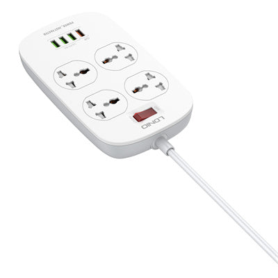 LDNIO 4 AC Outlets Universal Power Strip SC4407