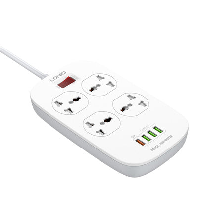 LDNIO 4 AC Outlets Universal Power Strip SC4407