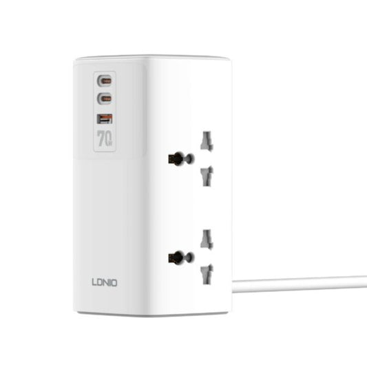 LDNIO SC4383 70W Multifunctional Universal Desktop Power Adapter EU Plug