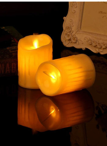 LED Flameless Candle – 4 Inch, Home Decoration | Pack of 1, Smokeless & Elegant Lighting Solution