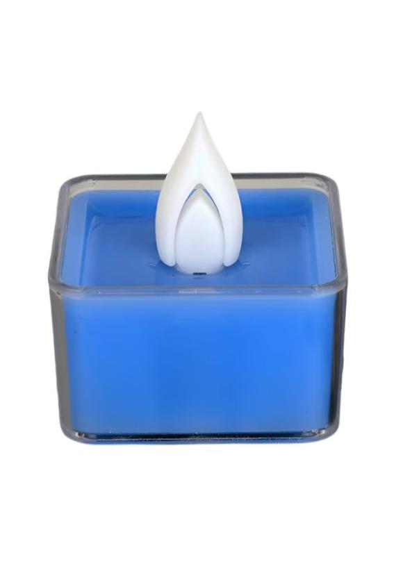 LED Flameless Light Flicking Candle – Pack of 1, Cell-Operated, Smokeless, Compact Design | Ideal for Ambiance & Everyday Use