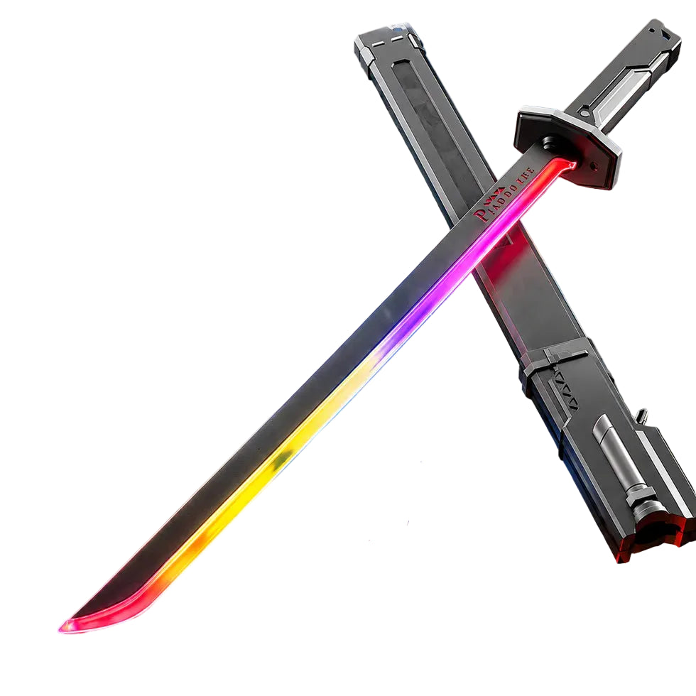 LED Spark & Steam Sword