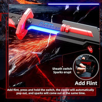 LED Spark & Steam Sword