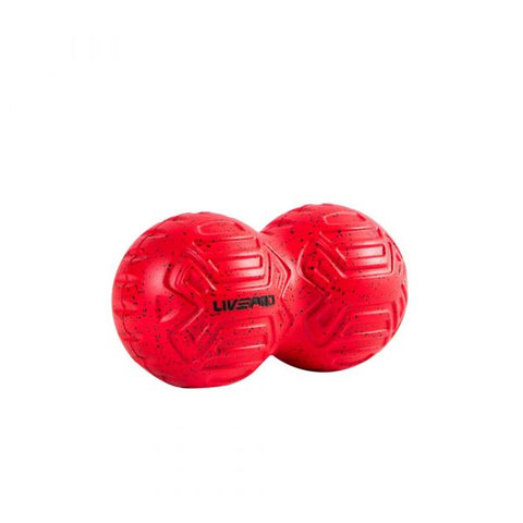 LIVEPRO Massage Peanut Ball – Double Lacrosse Ball Design, Deep Tissue Massage, Portable – Ideal for Muscle Relaxation