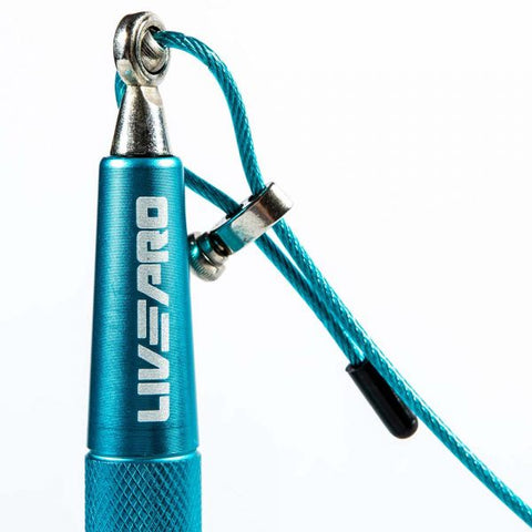 LIVEPRO Premium Speed Rope – Adjustable Length, High-Speed, Ergonomic Handles – Ideal for Cardio & HIIT Workouts