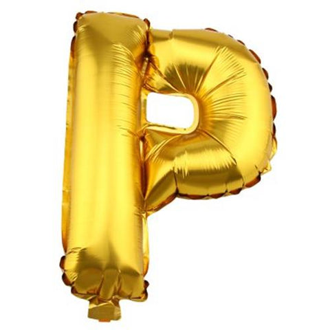 Letter Foil Balloon 16 Inches. Festive & Decorative, Ideal for Creating Custom Messages | Durable & Reusable