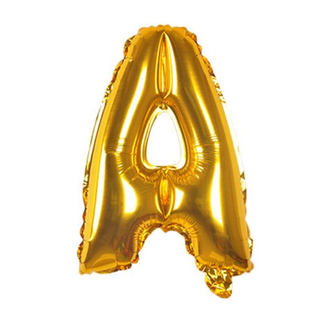 Letter Foil Balloon 16 Inches. Festive & Decorative, Ideal for Creating Custom Messages | Durable & Reusable