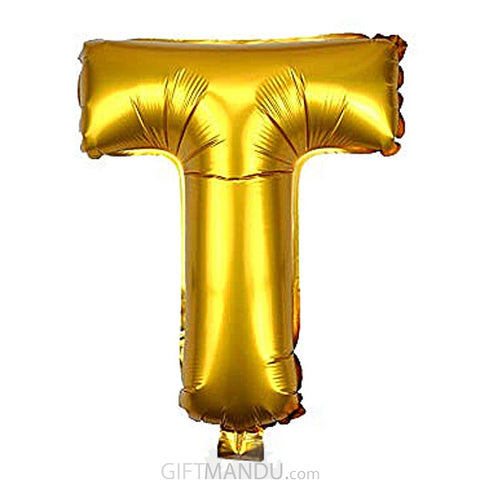 Letter Foil Balloon 16 Inches. Festive & Decorative, Ideal for Creating Custom Messages | Durable & Reusable