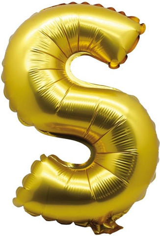 Letter Foil Balloon 16 Inches. Festive & Decorative, Ideal for Creating Custom Messages | Durable & Reusable