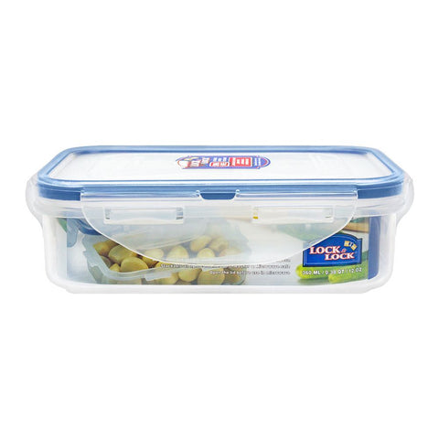 Lock & Lock Air Tight Rectangular Short Food Container – Space-Efficient, Secure Seal, BPA-Free – Perfect for Food Storage and Leftovers