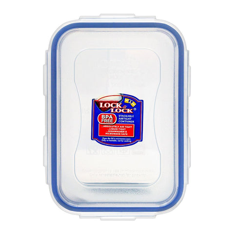 Lock & Lock Air Tight Rectangular Short Food Container – Space-Efficient, Secure Seal, BPA-Free – Perfect for Food Storage and Leftovers