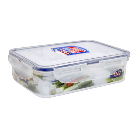 Lock & Lock Air Tight Rectangular Short Food Container – Space-Efficient, Secure Seal, BPA-Free – Perfect for Food Storage and Leftovers