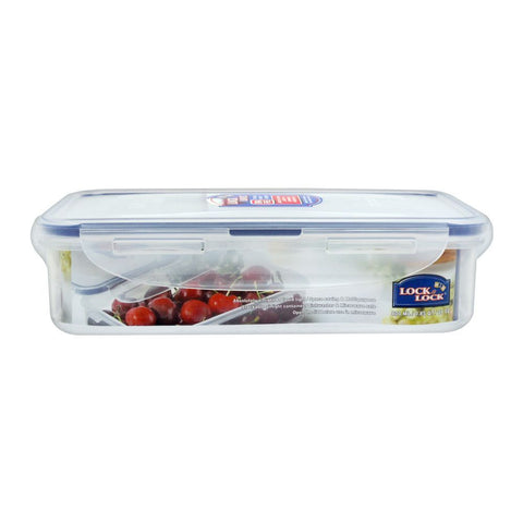 Lock & Lock Air Tight Rectangular Short Food Container – Space-Efficient, Secure Seal, BPA-Free – Perfect for Food Storage and Leftovers