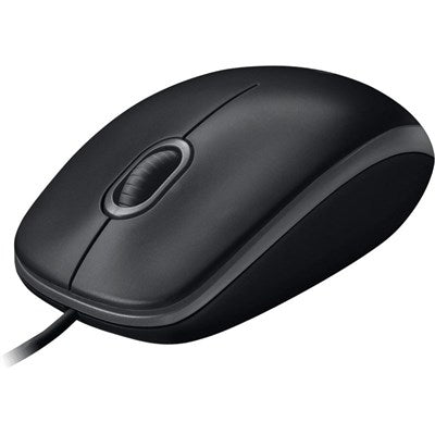 Logitech B100 Optical USB Mouse – Reliable Wired Mouse, 800 DPI Optical Sensor, Comfortable Grip, Simple and Durable Design – Great for Home or Office