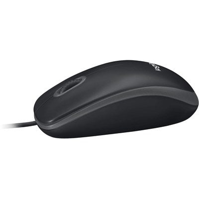 Logitech B100 Optical USB Mouse – Reliable Wired Mouse, 800 DPI Optical Sensor, Comfortable Grip, Simple and Durable Design – Great for Home or Office