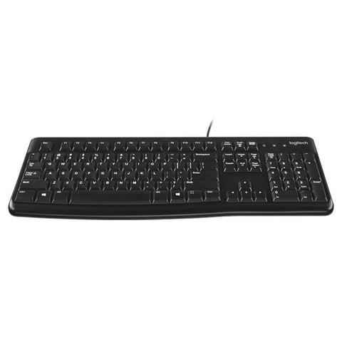 Logitech K120 USB Keyboard – Reliable USB Connection, Full-Sized Layout, Ergonomic Design | Keyboard