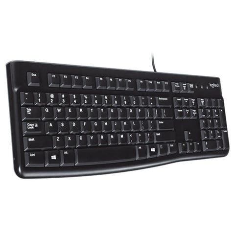 Logitech K120 USB Keyboard – Reliable USB Connection, Full-Sized Layout, Ergonomic Design | Keyboard