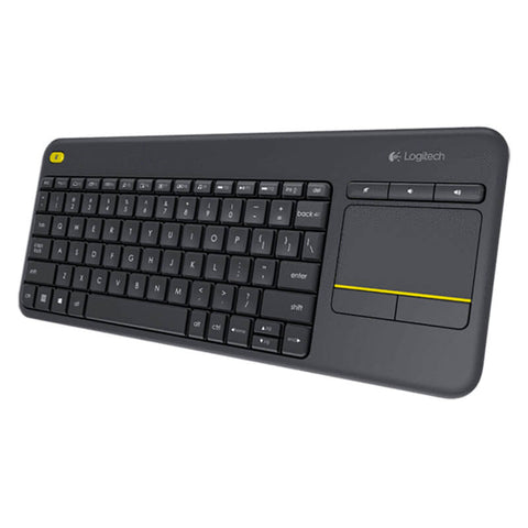 Logitech K400 Plus Wireless Touch Keyboard – Integrated Touchpad, Wireless Connectivity, Compact Design | Keyboard