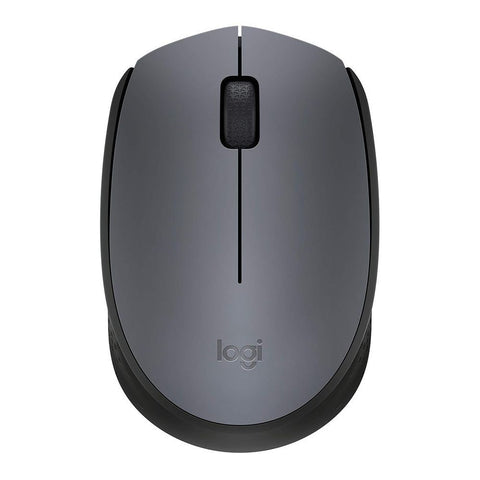 Logitech M171 Wireless Mouse – Black/Grey, Compact Design, 2.4 GHz Wireless Connection, 12-Month Battery Life – Ideal for Everyday Use | Model: M171