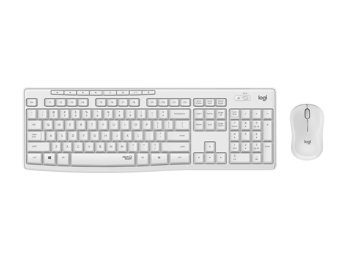 Logitech MK295 Silent Wireless Combo Keyboard and Mouse – Silent Keys, Wireless Connectivity, Graphite Color | Keyboard and Mouse