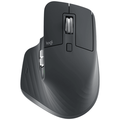 Logitech MX Master 3S – Advanced Wireless Mouse, Ergonomic Design, 8 Customizable Buttons, 4000 DPI Darkfield Sensor, Ideal for Power Users