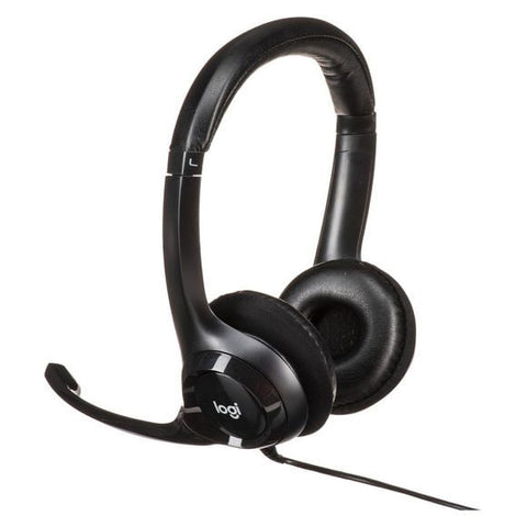 Logitech USB Headset H-390 – Noise-Cancelling Mic, USB Connectivity, Comfortable Design – Audio | Perfect for Professional Use | H-390