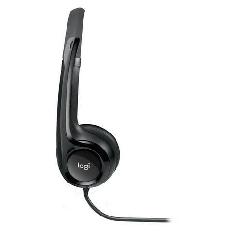 Logitech USB Headset H-390 – Noise-Cancelling Mic, USB Connectivity, Comfortable Design – Audio | Perfect for Professional Use | H-390