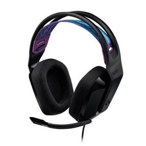 Logitech Wired Stereo Gaming Headset G-335 – Wired Connectivity, Flip-to-Mute Mic, Comfortable Fit – Audio | Ideal for Gaming Sessions | G-335