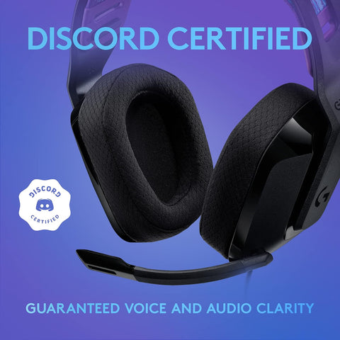 Logitech Wired Stereo Gaming Headset G-335 – Wired Connectivity, Flip-to-Mute Mic, Comfortable Fit – Audio | Ideal for Gaming Sessions | G-335