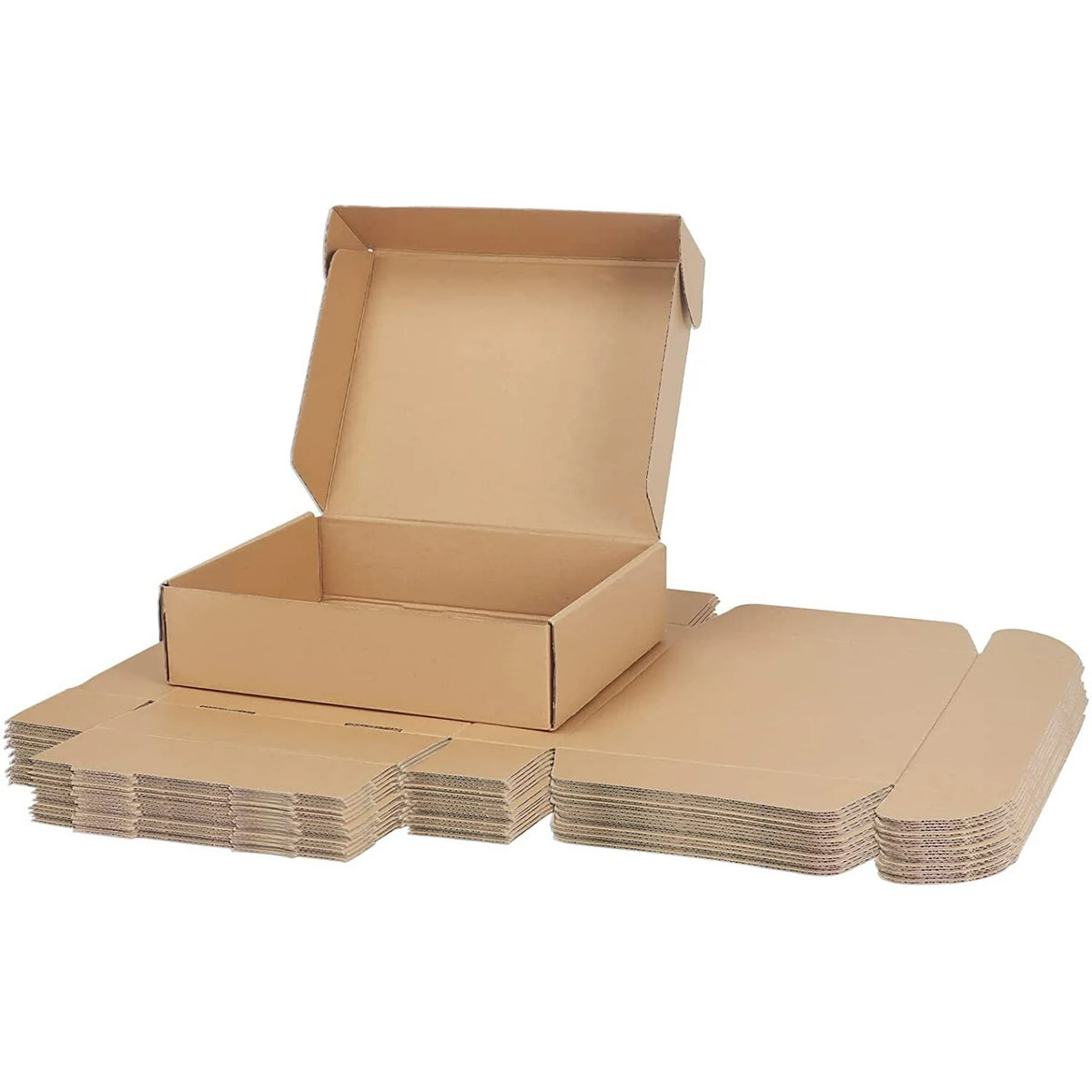 Medium Shipping Box Corrugated – Sturdy Corrugated Cardboard, Medium Size, Ideal for Various Shipments – Shipping Box | Reliable for Safe Delivery