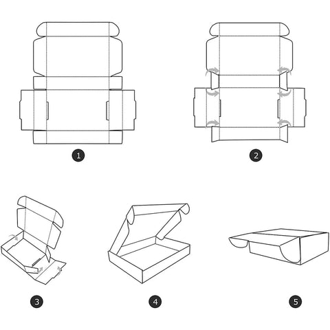 Medium Shipping Box Corrugated – Sturdy Corrugated Cardboard, Medium Size, Ideal for Various Shipments – Shipping Box | Reliable for Safe Delivery