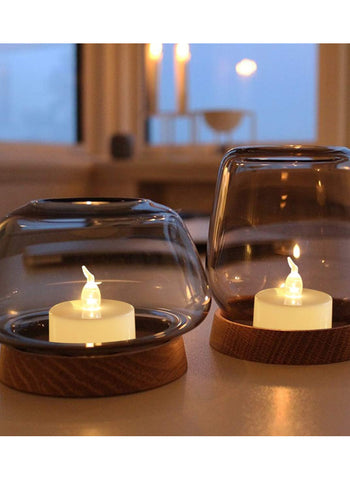 Mini LED Tea Light Candles – Pack of 4, Battery-Operated, Flameless Design | Ideal for Decor & Celebrations