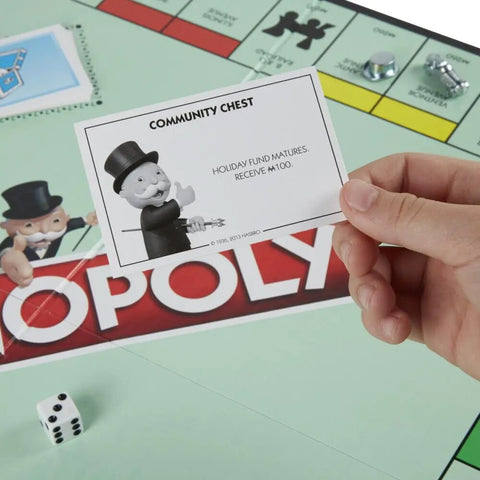 Monopoly 3392 Classic Edition – Iconic Property Trading Game for 2-6 Players, Ages 8+, Ultimate Family Fun with Classic Tokens and Money