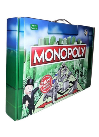 Monopoly Board Game. Classic Real Estate Trading Game, Fun for All Ages | Ideal for Family Game Nights