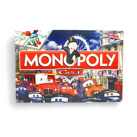 Monopoly Cars Edition Board Game