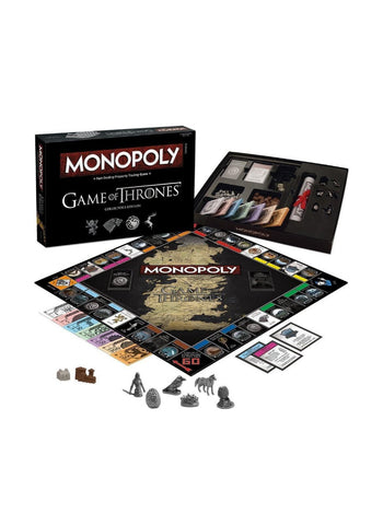 Monopoly Game Of Thrones Board Game. Iconic Strategy Game with Fantasy Twist | Perfect for Fans of the Series