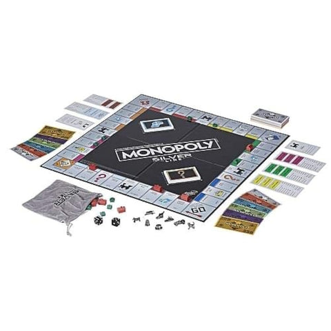 Monopoly Silver Line Exclusive Premium Board Game