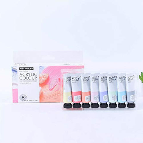 Mont Marte Metallic Acrylic Set PMFL8181 – Vibrant Metallic Palette, High Pigment, Versatile Use – Acrylic Paint Set | Great for Stunning Finishes