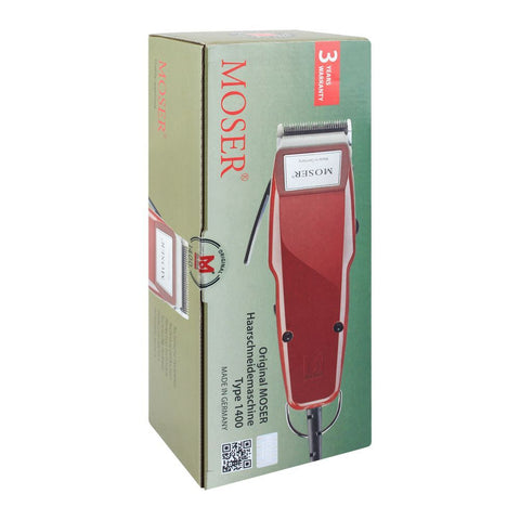 Moser Original Corded Hair Clipper 1400-0050 – Powerful Motor, Durable Blades, Reliable Performance | Hair Clipper