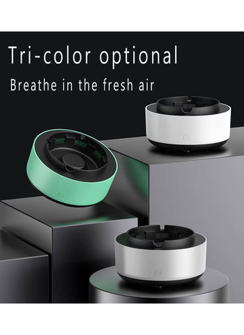 Multifunctional Smokeless Ashtray 2-in-1 – Air Purifier with Filter, Compact, Versatile | Ideal for Home, Car, or Office