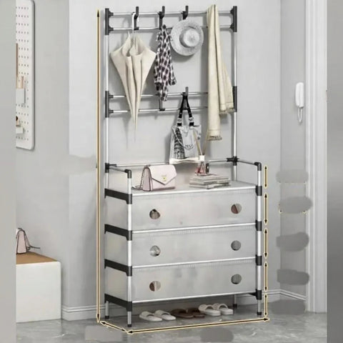 Multifunctional Shoe Storage Coat Rack