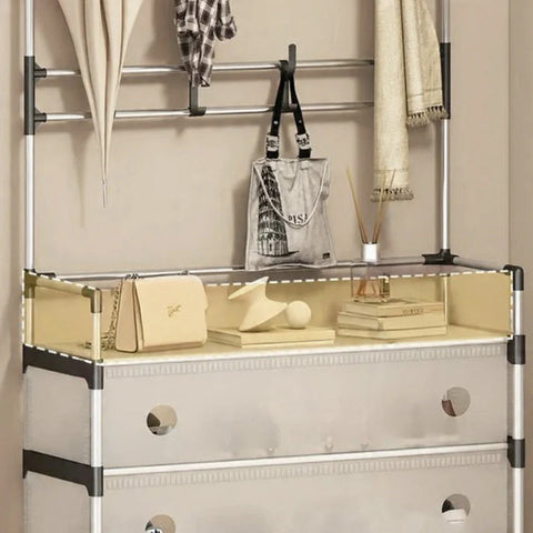 Multifunctional Shoe Storage Coat Rack