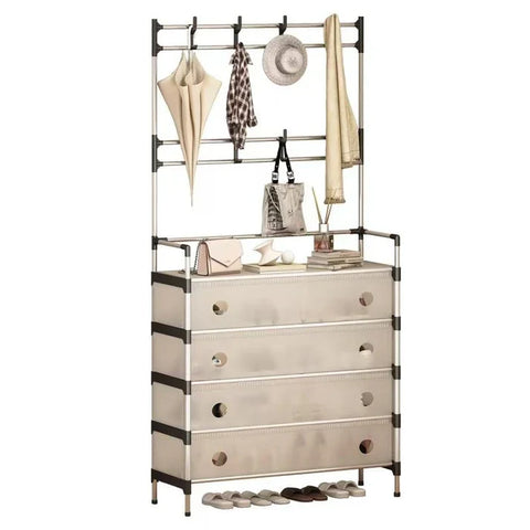 Multifunctional Shoe Storage Coat Rack