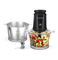 Nutricook NC-CH2000 Choppi XXL 2L - 2 Bowls (SS & Glass)