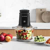 Nutricook NC-CH2000 Choppi XXL 2L - 2 Bowls (SS & Glass)