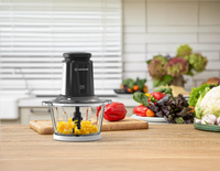 Nutricook NC-CH2000 Choppi XXL 2L - 2 Bowls (SS & Glass)